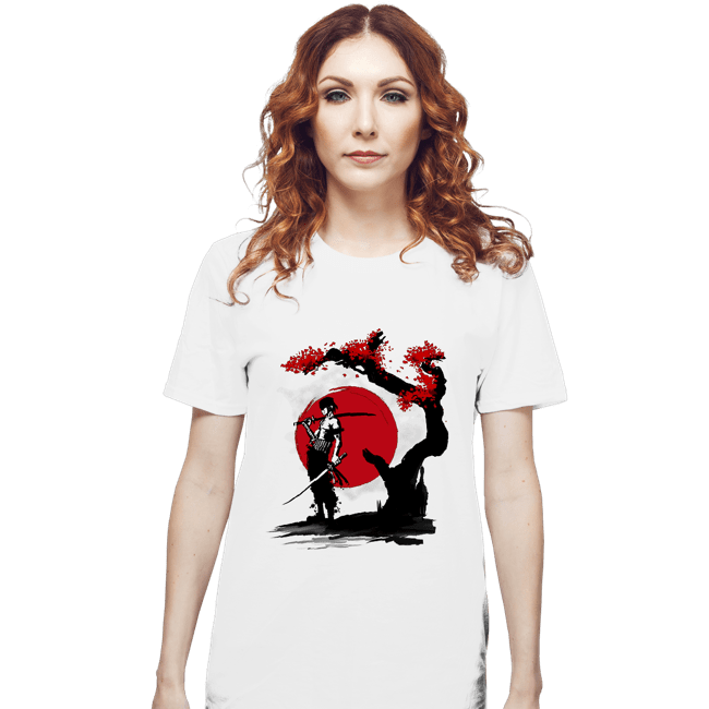 Shirts T-Shirts, Unisex / Small / White Swordsman Pirate