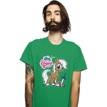 Load image into Gallery viewer, Shirts T-Shirts, Unisex / Small / Irish Green My Little Epona
