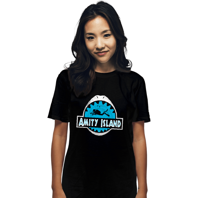 Daily_Deal_Shirts T-Shirts, Unisex / Small / Black Amity Island