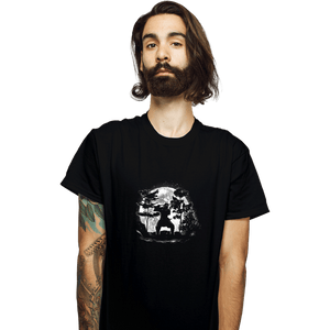 Shirts T-Shirts, Unisex / Small / Black Moonlight Samurai