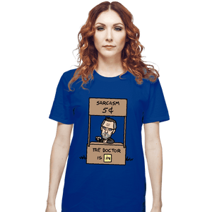 Secret_Shirts T-Shirts, Unisex / Small / Royal Blue Sarcasm Stand