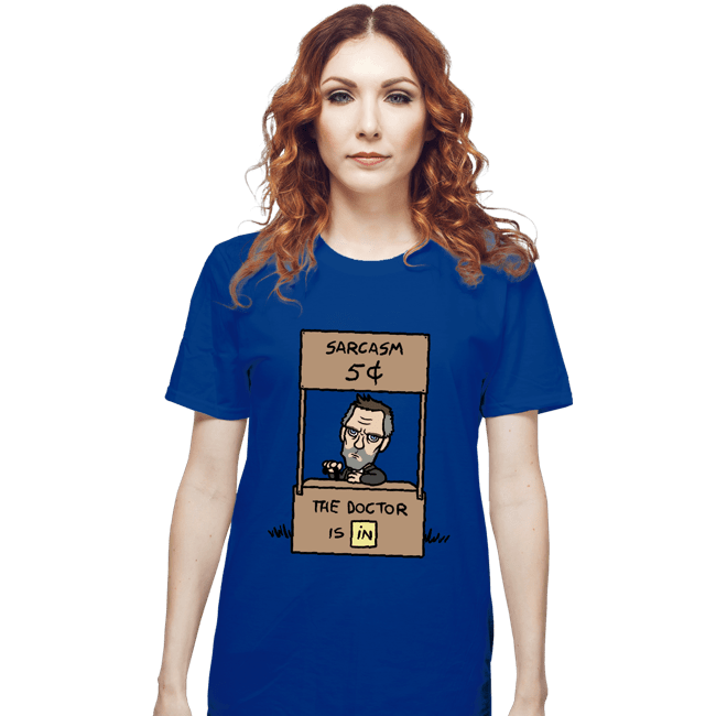 Secret_Shirts T-Shirts, Unisex / Small / Royal Blue Sarcasm Stand