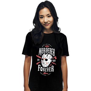 Shirts T-Shirts, Unisex / Small / Black Murderer Forever