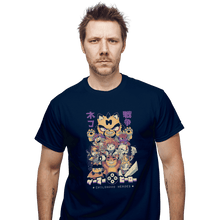 Load image into Gallery viewer, Shirts T-Shirts, Unisex / Small / Navy Childhood Heroes
