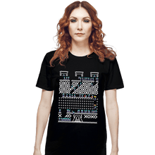 Load image into Gallery viewer, Shirts T-Shirts, Unisex / Small / Black Lemmings Christmas
