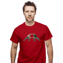 Load image into Gallery viewer, Shirts T-Shirts, Unisex / Small / Red 80s Fusion
