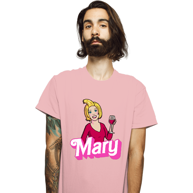 Daily_Deal_Shirts T-Shirts, Unisex / Small / Pink Mary Doll