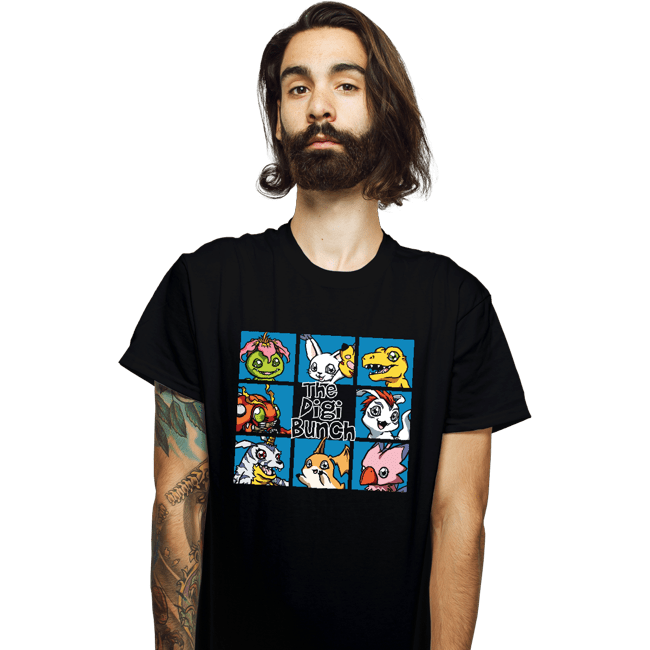 Secret_Shirts T-Shirts, Unisex / Small / Black Digi Bunch