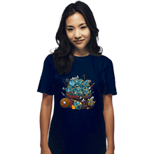 Load image into Gallery viewer, Shirts T-Shirts, Unisex / Small / Navy Set Dice Roll
