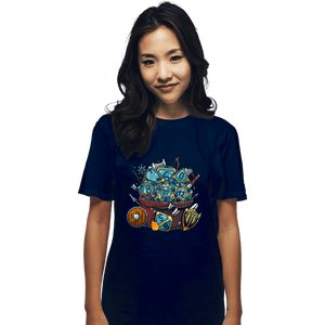 Shirts T-Shirts, Unisex / Small / Navy Set Dice Roll