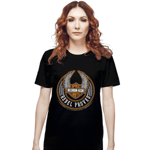 Shirts T-Shirts, Unisex / Small / Black Rebel Proved