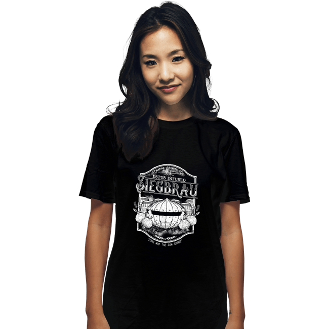 Secret_Shirts T-Shirts, Unisex / Small / Black Estus Infused Siegbrau