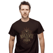 Load image into Gallery viewer, Shirts T-Shirts, Unisex / Small / Dark Chocolate Rivendell Cider
