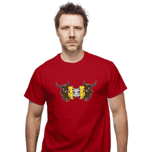 Load image into Gallery viewer, Daily_Deal_Shirts T-Shirts, Unisex / Small / Red Digital Courage
