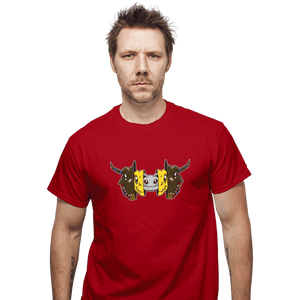 Daily_Deal_Shirts T-Shirts, Unisex / Small / Red Digital Courage