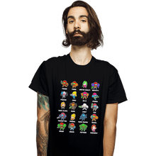 Load image into Gallery viewer, Daily_Deal_Shirts T-Shirts, Unisex / Small / Black The Many Suits Of Samus
