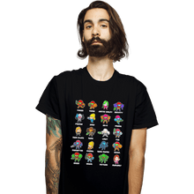Load image into Gallery viewer, Daily_Deal_Shirts T-Shirts, Unisex / Small / Black The Many Suits Of Samus
