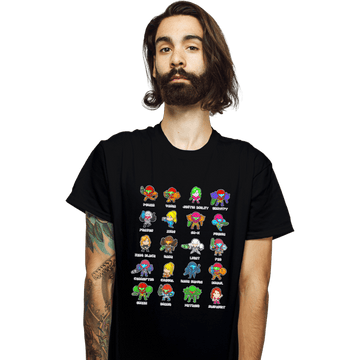 Daily_Deal_Shirts T-Shirts, Unisex / Small / Black The Many Suits Of Samus
