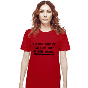 Daily_Deal_Shirts T-Shirts, Unisex / Small / Red Lucky Red Shirt