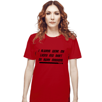 Daily_Deal_Shirts T-Shirts, Unisex / Small / Red Lucky Red Shirt