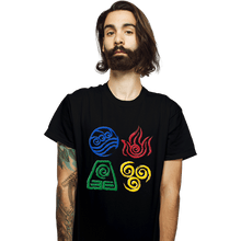 Load image into Gallery viewer, Secret_Shirts T-Shirts, Unisex / Small / Black Four Nations
