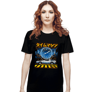 Daily_Deal_Shirts T-Shirts, Unisex / Small / Black Time Machine