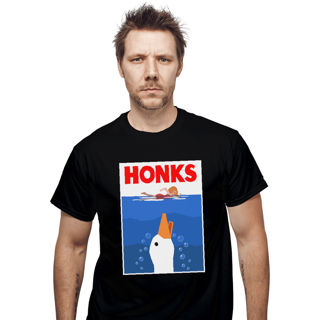 Shirts T-Shirts, Unisex / Small / Black HONKS