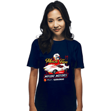 Load image into Gallery viewer, Secret_Shirts T-Shirts, Unisex / Small / Navy Mifune Motors
