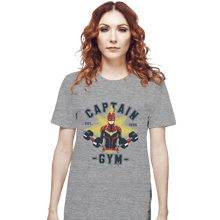 Load image into Gallery viewer, Shirts T-Shirts, Unisex / Small / Sports Grey Captain Gym
