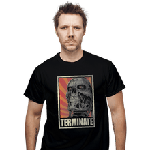 Load image into Gallery viewer, Shirts T-Shirts, Unisex / Small / Black Terminate
