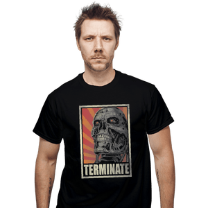 Shirts T-Shirts, Unisex / Small / Black Terminate