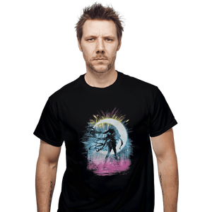 Shirts T-Shirts, Unisex / Small / Black Moon Storm