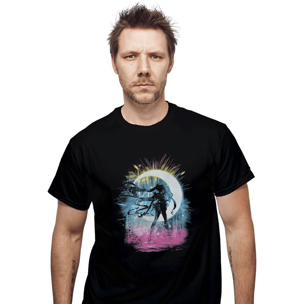 Shirts T-Shirts, Unisex / Small / Black Moon Storm