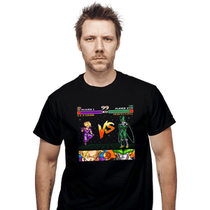Shirts T-Shirts, Unisex / Small / Black Gohan VS Cell