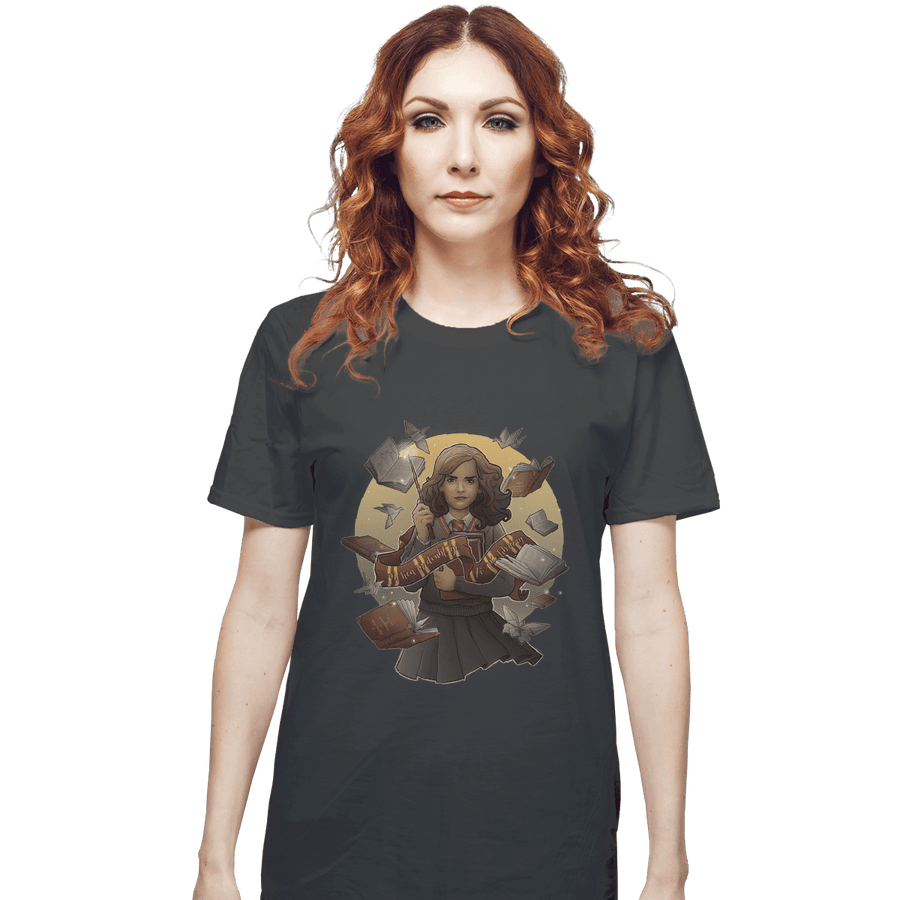 Shirts T-Shirts, Unisex / Small / Charcoal The Magic Of Books