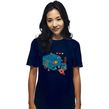 Load image into Gallery viewer, Daily_Deal_Shirts T-Shirts, Unisex / Small / Navy Gamecube Remix
