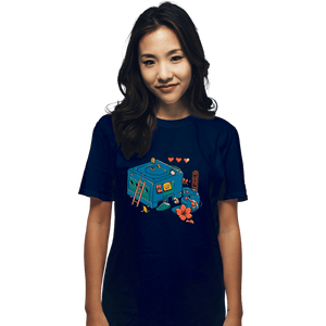 Daily_Deal_Shirts T-Shirts, Unisex / Small / Navy Gamecube Remix