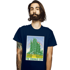 Shirts T-Shirts, Unisex / Small / Navy Visit The Emerald City