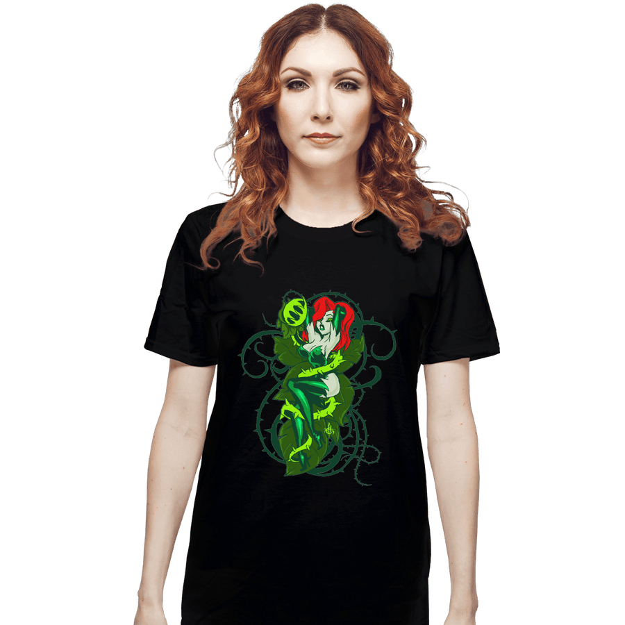Shirts T-Shirts, Unisex / Small / Black Poison Ivy