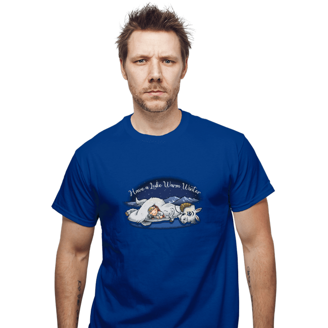 Secret_Shirts T-Shirts, Unisex / Small / Royal Blue Have a Luke Warm Winter