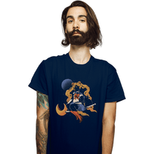 Load image into Gallery viewer, Daily_Deal_Shirts T-Shirts, Unisex / Small / Navy Cosmic Sailor
