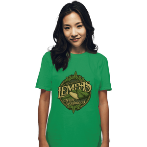 Shirts T-Shirts, Unisex / Small / Irish Green Lembas Bread