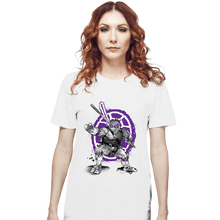 Load image into Gallery viewer, Daily_Deal_Shirts T-Shirts, Unisex / Small / White Donatello Sumi-e
