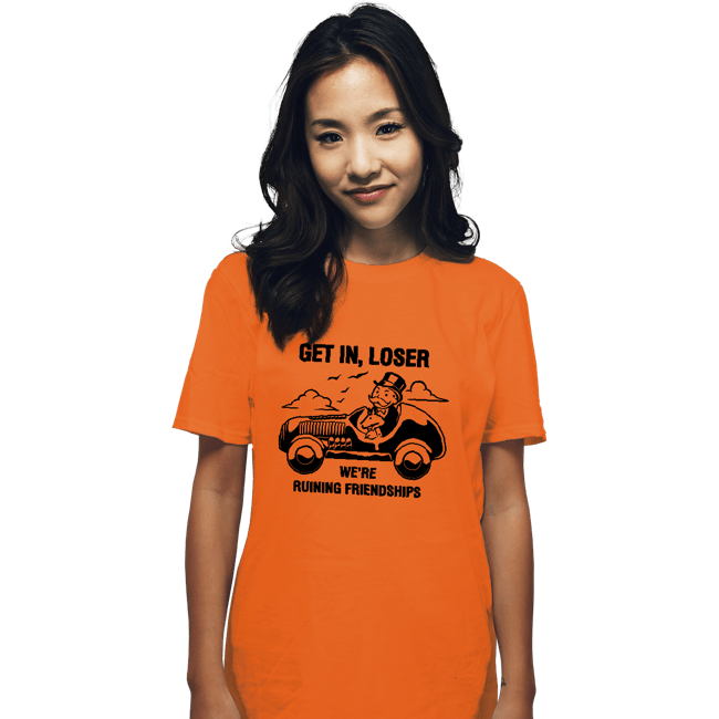 Secret_Shirts T-Shirts, Unisex / Small / Orange Uncle Pennybags