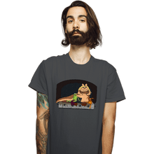 Load image into Gallery viewer, Daily_Deal_Shirts T-Shirts, Unisex / Small / Charcoal Piggy The Hutt

