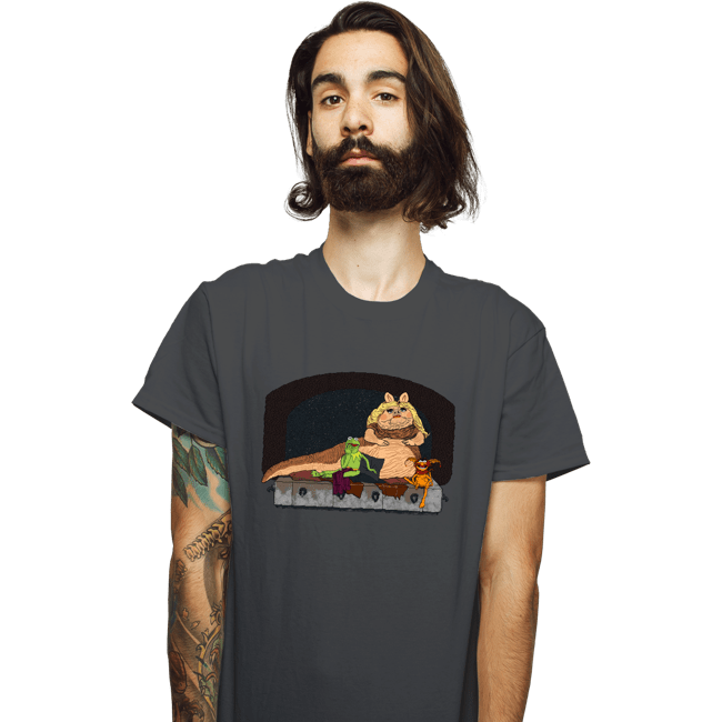 Daily_Deal_Shirts T-Shirts, Unisex / Small / Charcoal Piggy The Hutt