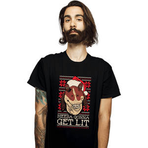 Daily_Deal_Shirts T-Shirts, Unisex / Small / Black Lit Christmas