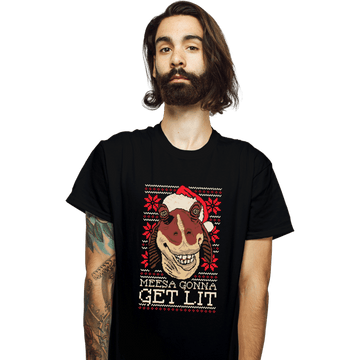 Daily_Deal_Shirts T-Shirts, Unisex / Small / Black Lit Christmas