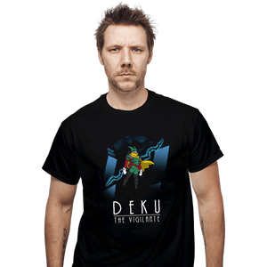 Daily_Deal_Shirts T-Shirts, Unisex / Small / Black Deku The Vigilante