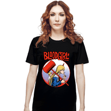 Load image into Gallery viewer, Daily_Deal_Shirts T-Shirts, Unisex / Small / Black Blood Girl
